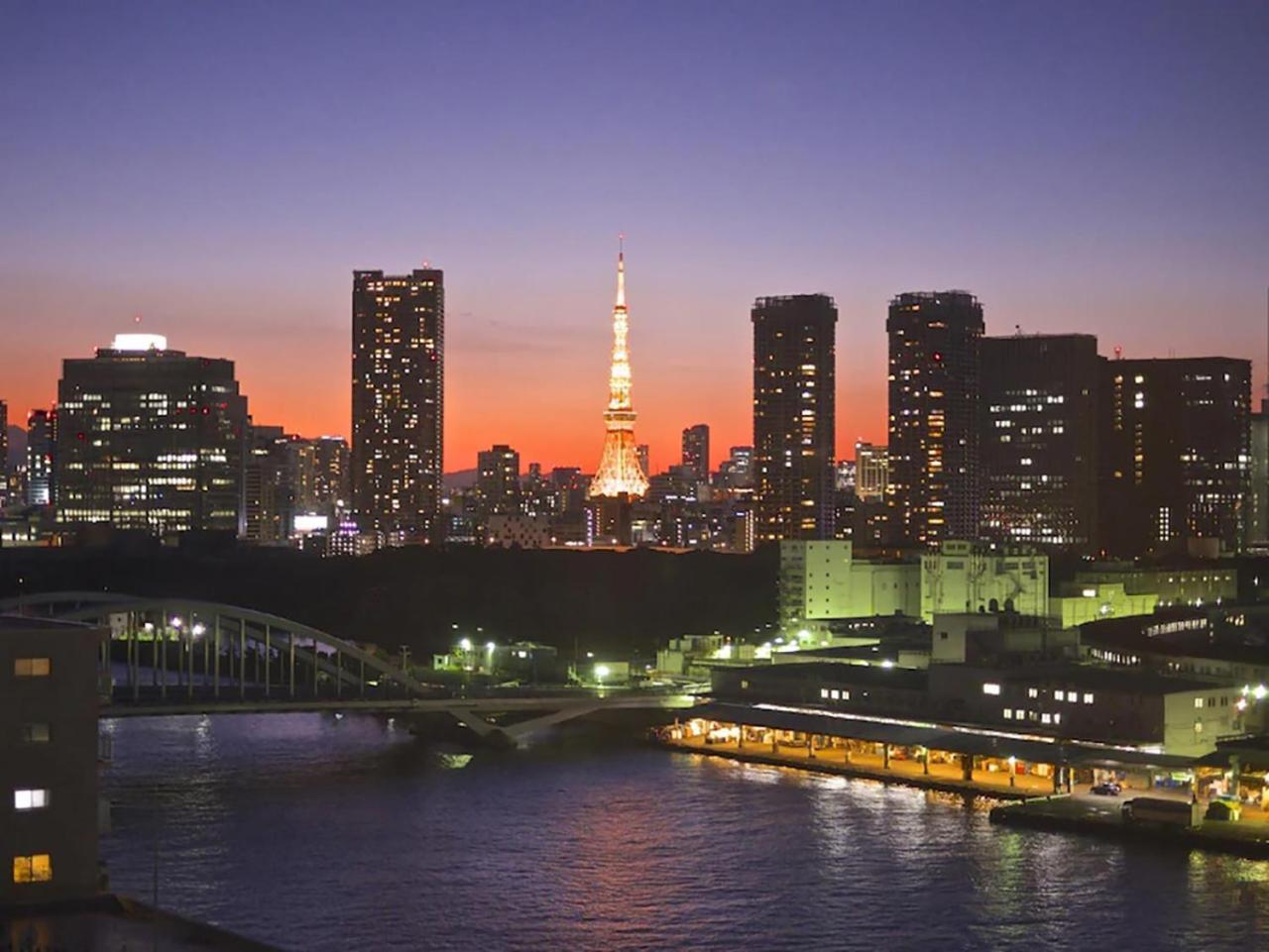 Capsule Hotel Anshin Oyado Shinbashi Tokio Exterior foto